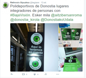 Gran éxito de la campaña “Tengo Baja Visión- Yo lo tengo en cuenta”