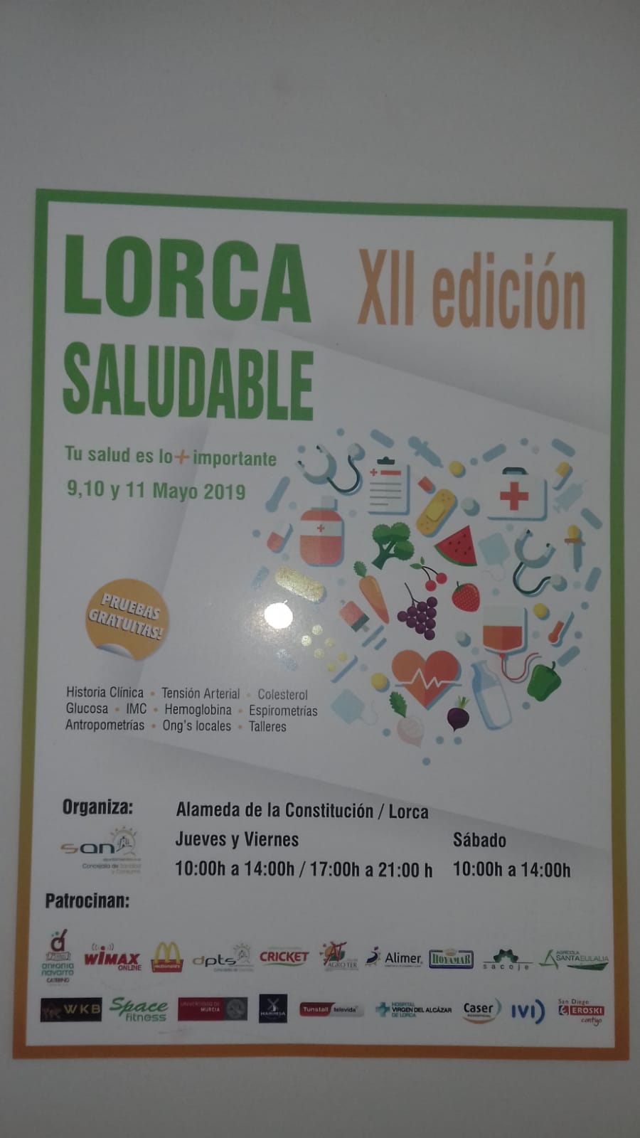 Tengo Baja Visión en la XII edición de la feria Lorca Saludable